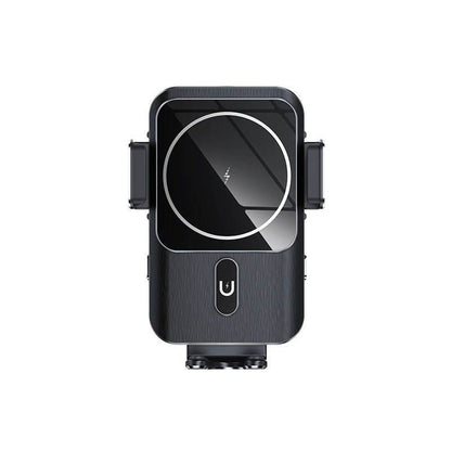 Car Wireless Charger & Mobile Phone Holder - Fast Charging, Secure Mount - Autoxmatch