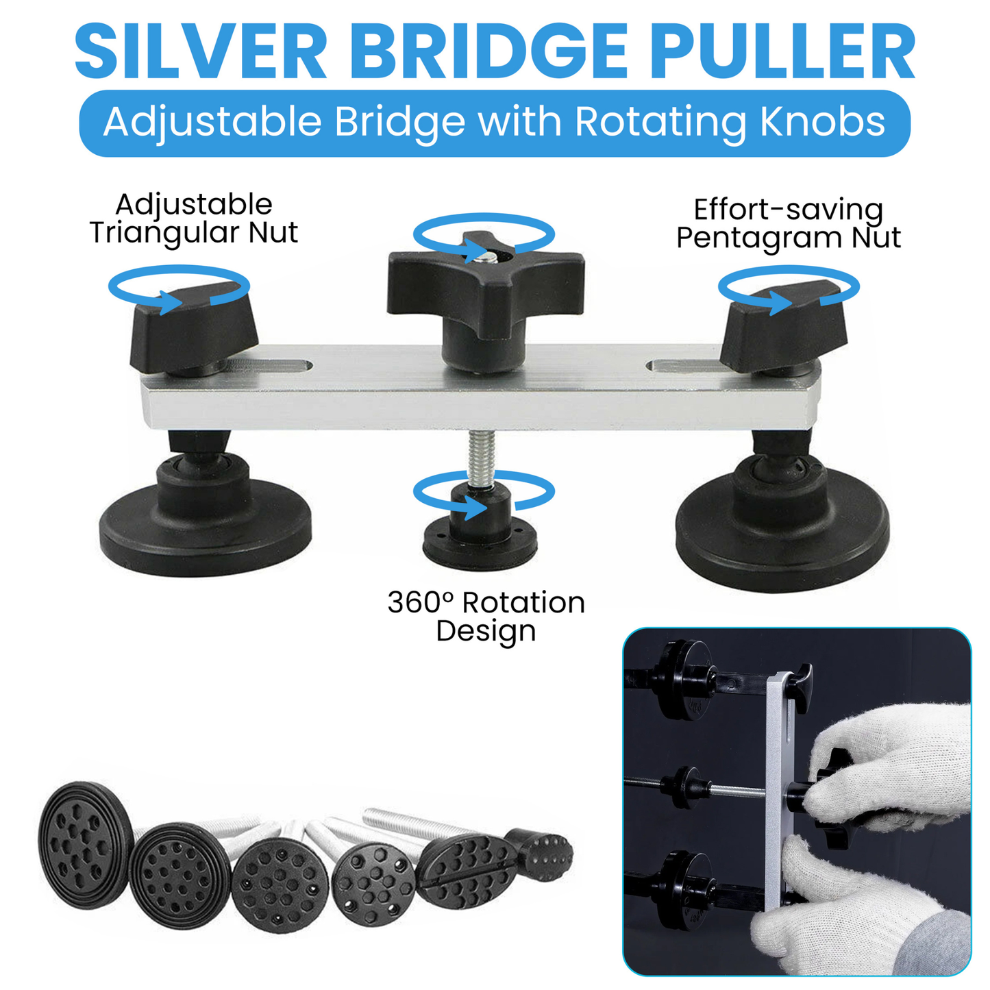 Autoxmatch 97 PCs Dent Puller Kit