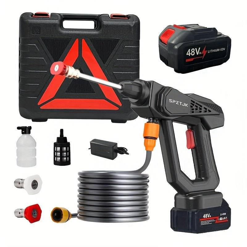Cordless Electric Pressure Washer Gun – High-Pressure Car Washing - Autoxmatch