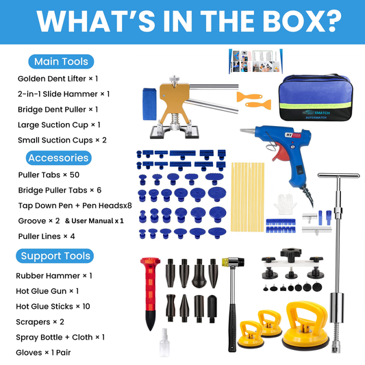 Autoxmatch 97 PCs Dent Puller Kit