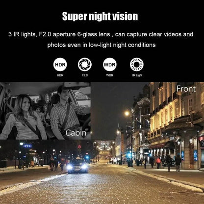 Dual Lens Car DVR Dash Cam - Autoxmatch