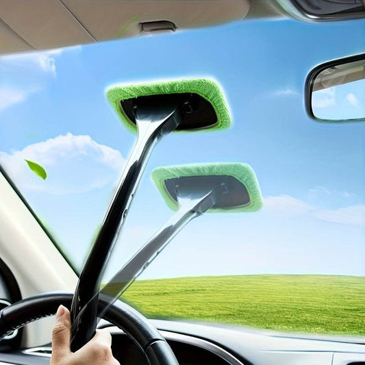 Ergonomic Long-Handle Car Windshield Cleaner - Autoxmatch
