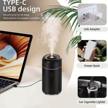 Mini Car Aroma Diffuser - Portable USB Essential Oil Humidifier - Autoxmatch