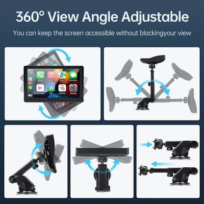 Multimedia Car Video Player | HD Touchscreen, Bluetooth, and GPS Integration - Autoxmatch