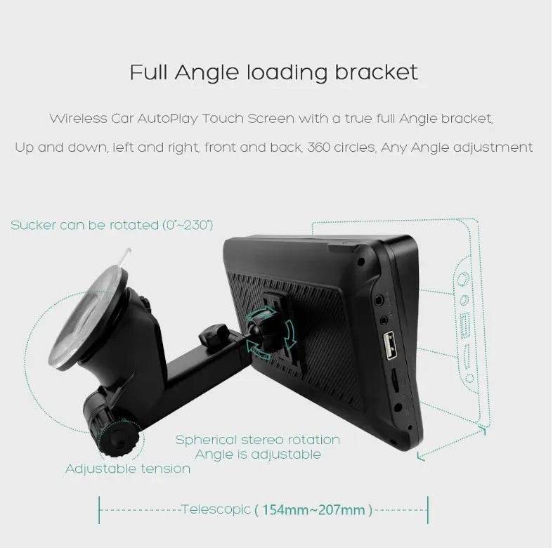 Multimedia Car Video Player | HD Touchscreen, Bluetooth, and GPS Integration - Autoxmatch