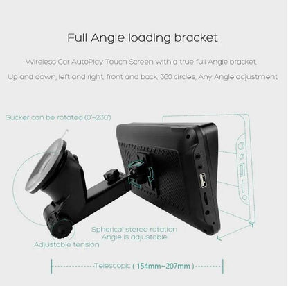 Multimedia Car Video Player | HD Touchscreen, Bluetooth, and GPS Integration - Autoxmatch