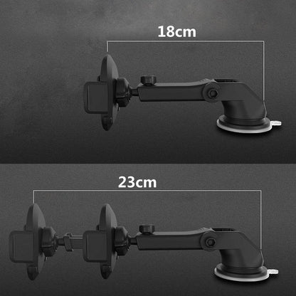 Telescopic Long Arm Car Phone Holder with Dashboard Suction Cup - Autoxmatch