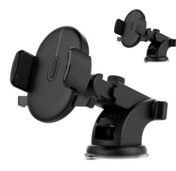 Telescopic Long Arm Car Phone Holder with Dashboard Suction Cup - Autoxmatch