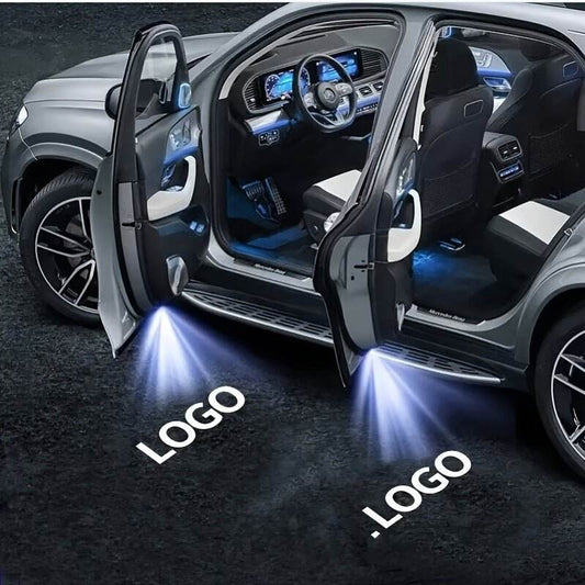 Ultra-Bright LED Car Door Logo Projectors - Wireless & Easy Install - Autoxmatch