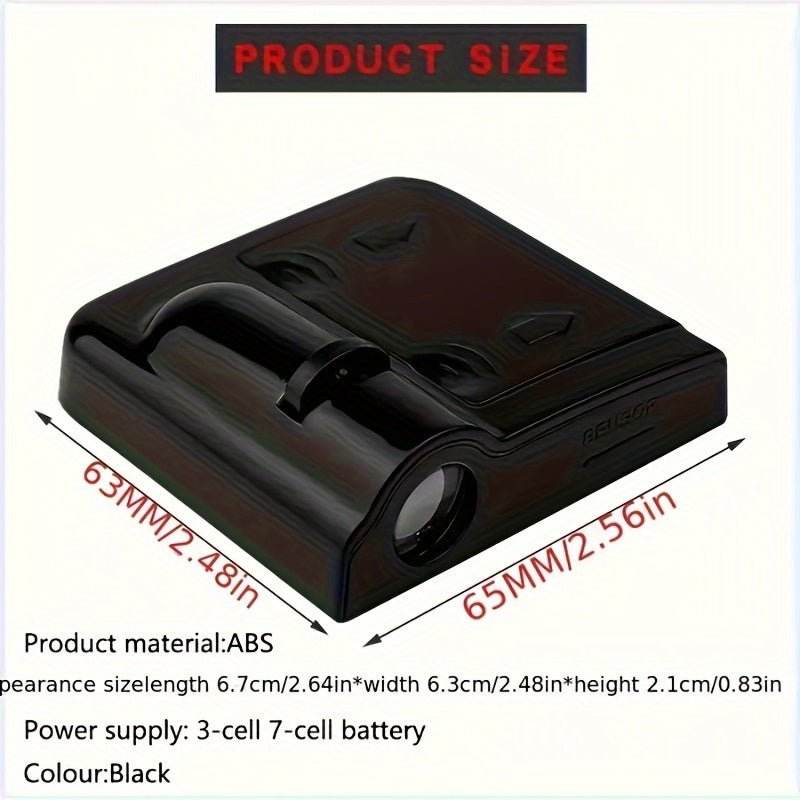 Ultra-Bright LED Car Door Logo Projectors - Wireless & Easy Install - Autoxmatch