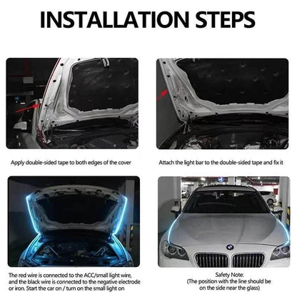 Universal Car Engine Hood LED Light Strip - Autoxmatch